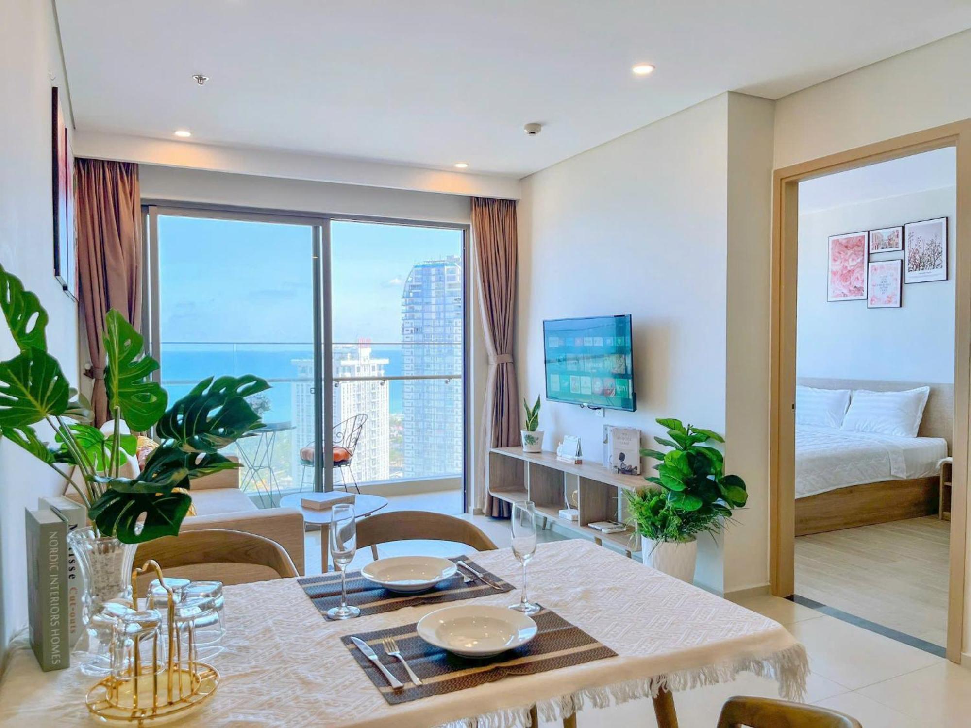 Vung Tau The Song Apartment - Ruby Homestay Eksteriør bilde